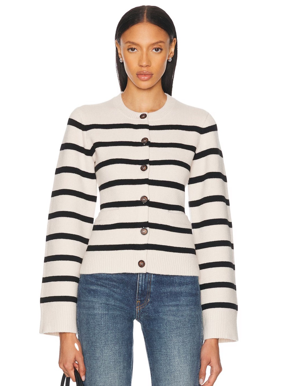 NWT Jenni Kayne Cooper Stripe Cardigan Size S
